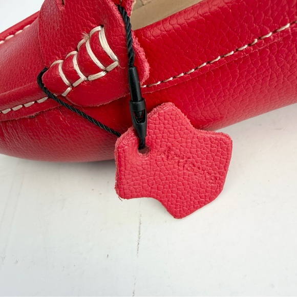 New ARTISURE Red Penny Loafers Driving Moccasins Women’s SIZE 9.5 - Picture 8 of 8